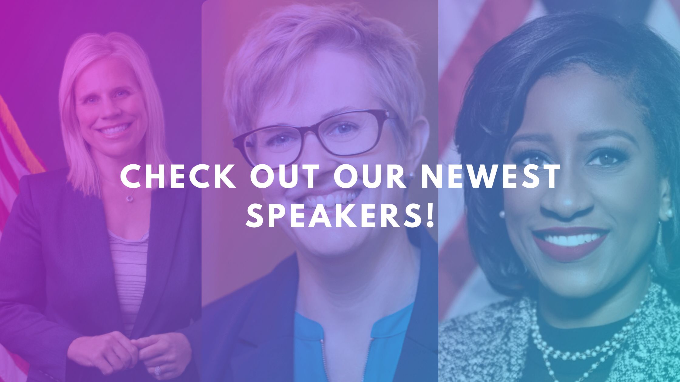 Check out our newest speakers!