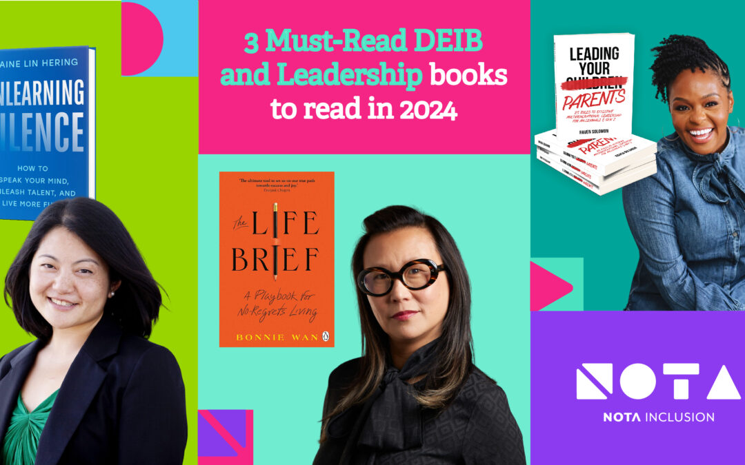 3 books from our authors that inspire your DEI journey!