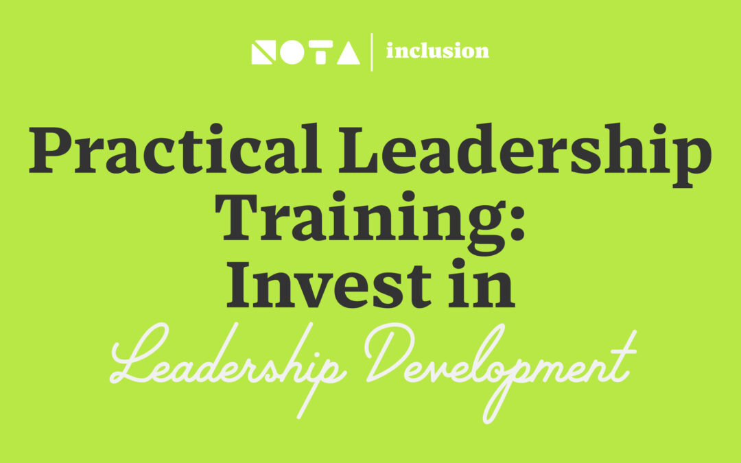 Practical Leadership Training: Invest in Leadership Development