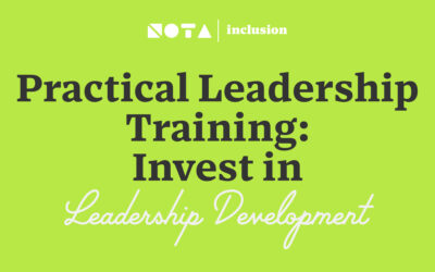 Practical Leadership Training: Invest in Leadership Development